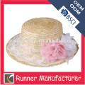 Good Quality Paper Hat With Flower